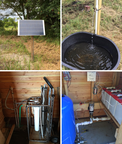 solar livestock water filters